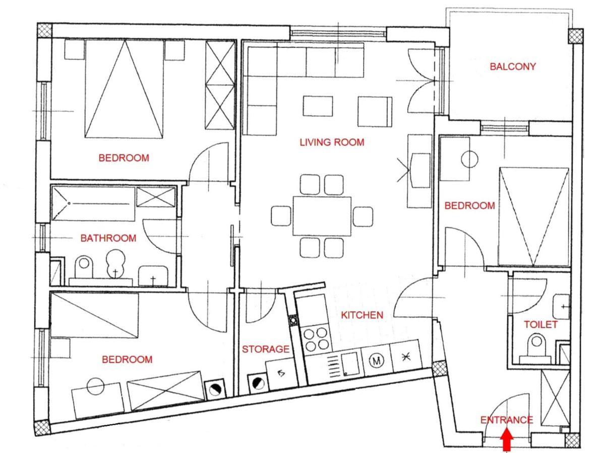 Apartment Dea - Three Bedroom Apartment Pula Zewnętrze zdjęcie